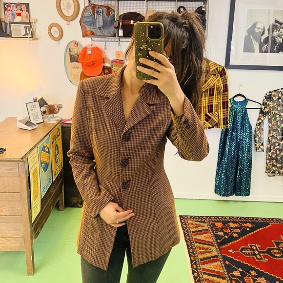 Vintage Esther Old Money Academia Funky Quiet Luxury Blazer 38 - Picture 1 of 16